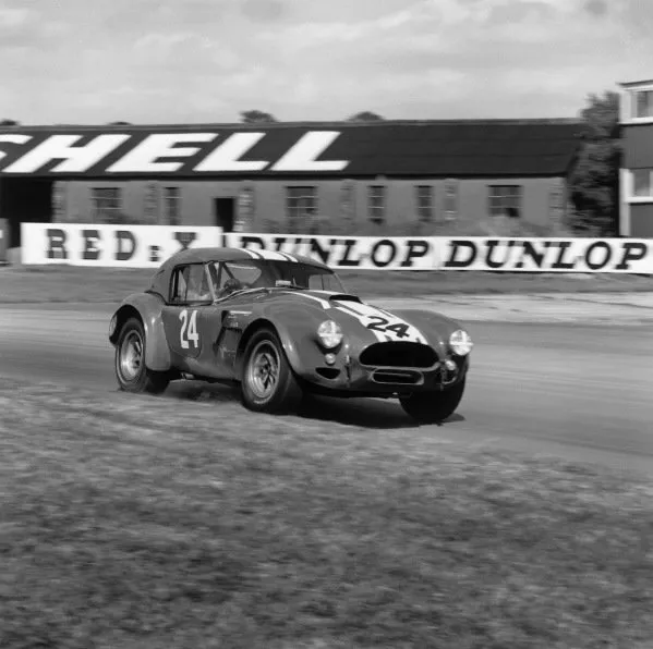 Bob Olthoff Shelby Cobra Willment Coupe Sports Car 1964 Motor Racing Old Photo 4