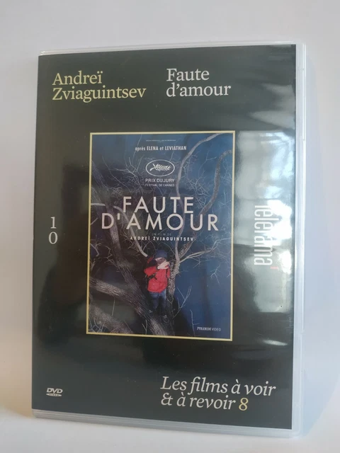 DVD slim Télérama, Andreï Zviaguintsev, Faute d'amour, tbe