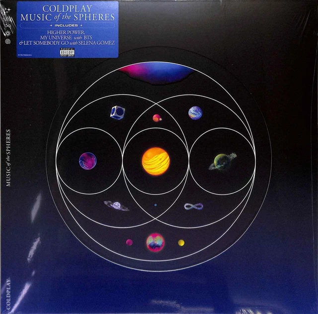 COLDPLAY / MUSIC OF THE SPHERES (MARBLED LP + MP3) / Parlophone ...