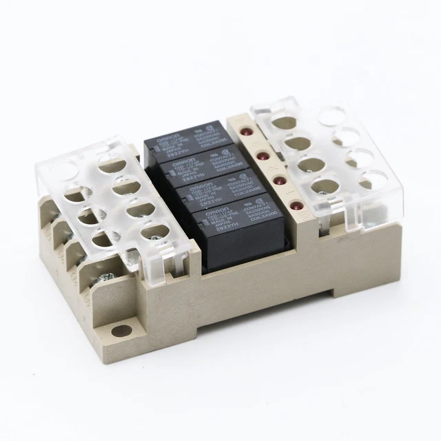 Omron G6B-47BND Base relè con 4x G6B-1174P-FD-US-P6B
