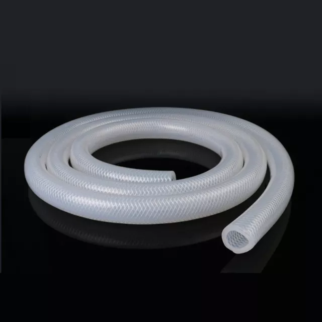 Silicone Braided Hose Boiler Steam Tube High Pressure Resistance Food Safe Grade 3