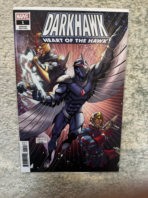 Darkhawk Heart of the Hawk #1 Lubera variant VF/NM 2021 Marvel