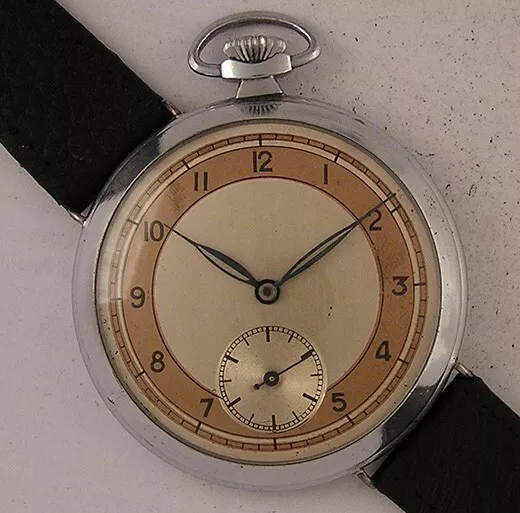 WW2 Years Chronometer 1940's French Military Hi Grade Wrist Watch A++ Serviced