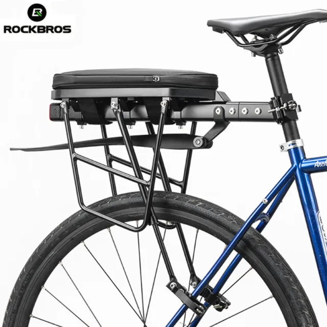 ROCKBROS Bicycle Luggage Carrier Aluminum Shelf MTB Cycling Bicycle Rear Rack