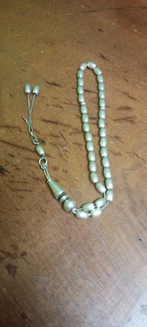 Vintage 925 Silver Rosary Italy