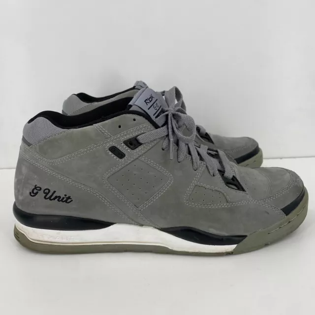 G-XT CROSS G Unit Gray Sneakers Size 9.5 50 Cent Suede Lace Up $34.95 -