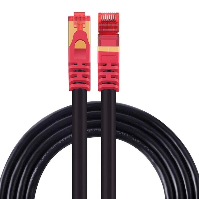 Outdoor Ethernet Cable 200 ft, ShineKee High Speed 26AWG Heavy-Duty Round Net...
