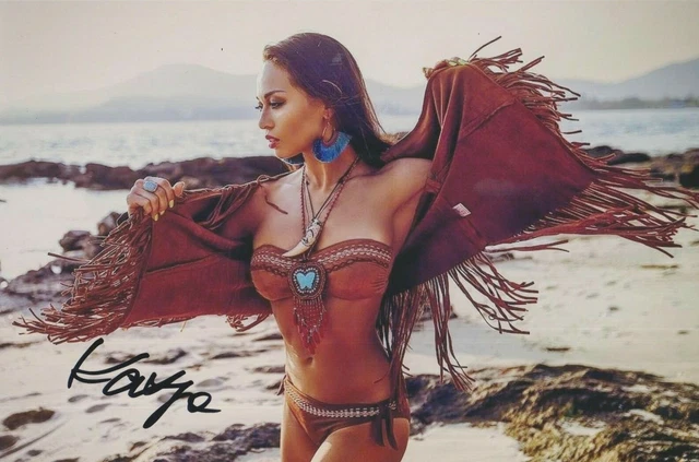 Katya Jones   **HAND SIGNED**   8x12 photo  ~  AUTOGRAPHED