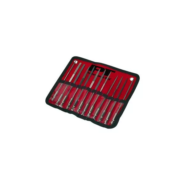 PERFORMANCE TOOL Flat Mecanic File 12pcs W5391