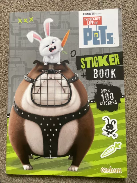 The Secret Life of Pets Sticker Book Over 100 Stickers Activity Kids Travel Art