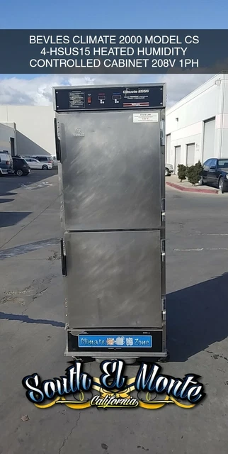 BevLes Full  Size Humidity Controlled Heated Holding Cabinet CLIMATE 2000 USED