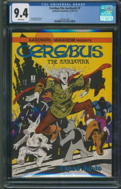 Cerebus the Aardvark #7  CGC 9.4 WHT  1979