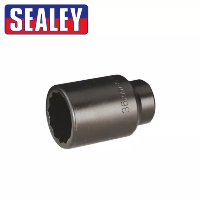 Sealey SX006 36mm DEEP IMPACT SOCKET 1/ 2-inch Drive for Impact Gun or Ratchet