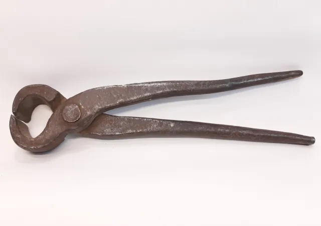 Antique Ward & Payne WP Hand Forged Blacksmith Tongs Cutters Forging/Anvil  Tools