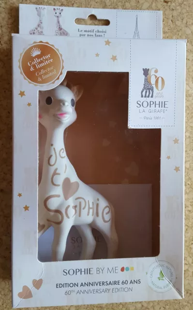 Sophie la Girafe, Greif- und Beißspielzeug, limitierte Auflage, 60 ans 