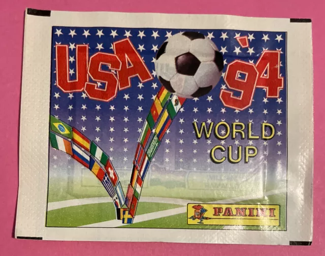 Original Pochette Bustina Panini Foot Coupe De Monde USA 94 World Cup 94