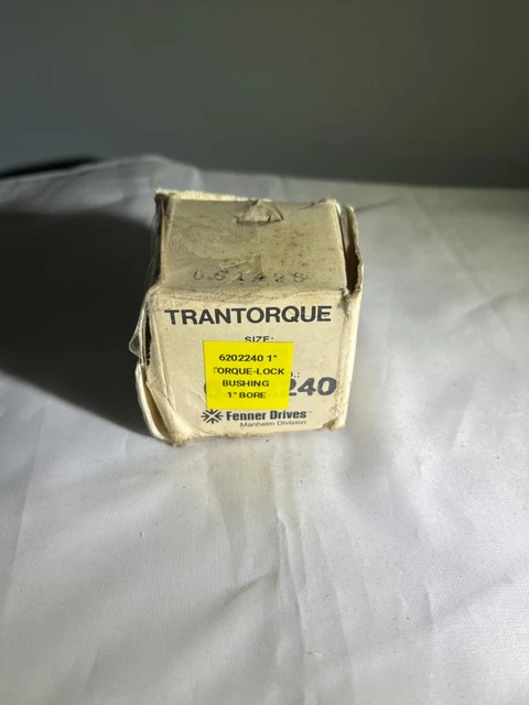 Fenner Trantorque 6202240 1" 125ft/lbs New in Box