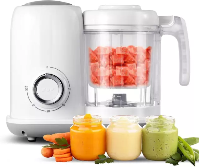 Vapor y licuadora Baby Food Maker | Mezcladora multifunción para procesador de alimentos para bebés