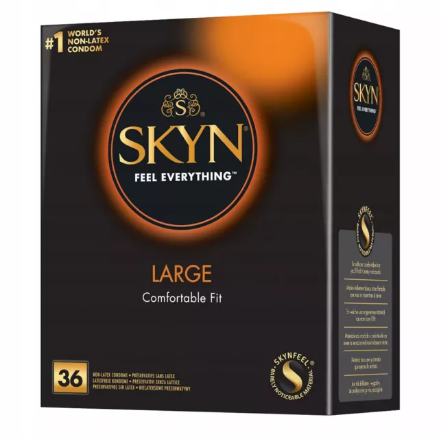 SKYN LARGE - Preservativi senza lattice - conf. 36 profilattici