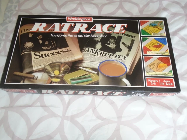 Jeu De Société Rap Rat De 1992 - Vintage Complet Et Très Rare - Livraison Gratuite