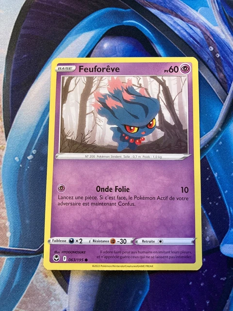 Carte Pokémon Feuforêve 063/195 - EB12 Tempête Argentée