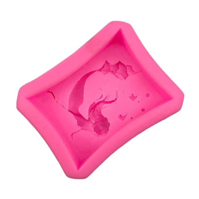 9.5*7.5*3 Cm Silicone Molds Mermaid Silicone Silicone Soap Molds   Craft Art