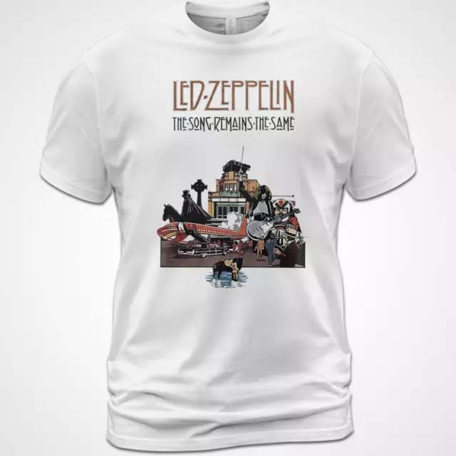 T-SHIRT LED ZEPPELIN The Song Remains the Same Album Tee Robert Plant ...
