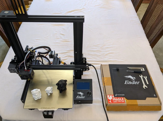 Creality Ender-3 pro 3d printer - Working but needs adjustments