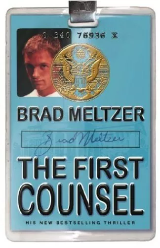 The First Counsel by Meltzer, Brad Paperback Book The Cheap Fast Free Post