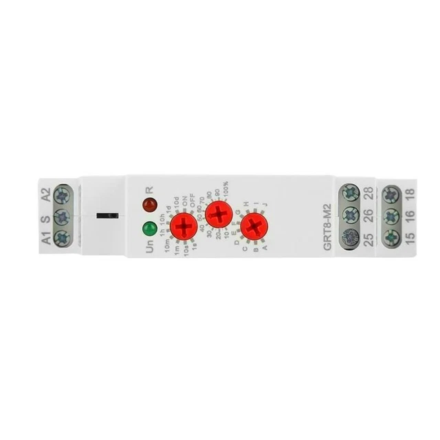 Vielseitiges Verzögerungsrelais GRT8-M2 AC 220 V, 10 Funktionen – schneller