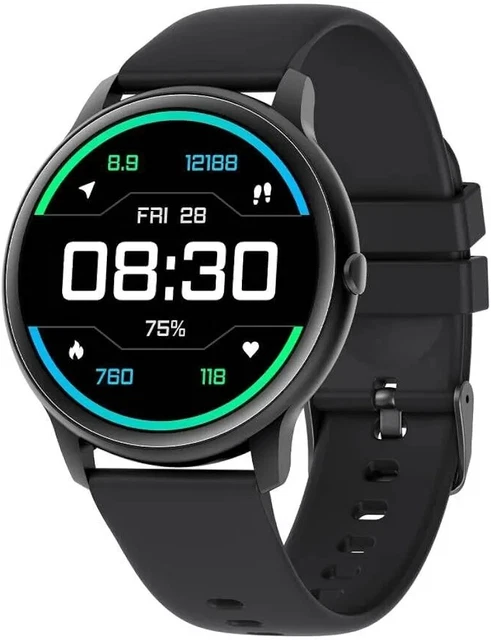 ZPIMY Smartwatch Donna Chiamata Bluetooth e Risposta Vivavoce, Smart Watch Orologio Fitness Intelligente con Cardiofrequenzimetro,Pressione Sanguigna,SpO2,Notifiche Messaggi,Android iOS (Argento