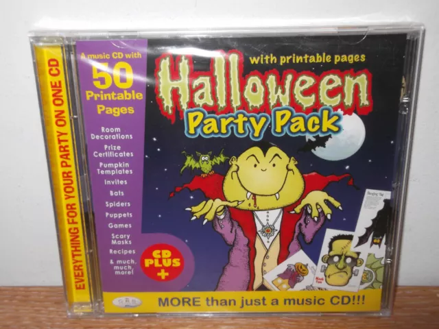 Halloween Party Pack by Not Available (Audio CD, 2008) - NEW & SEALED - RARE