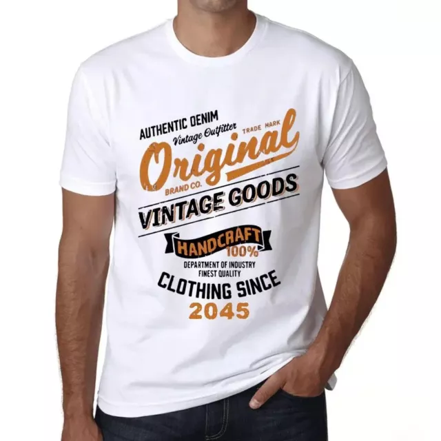 Uomo Maglietta Abbigliamento Vintage Originale Dal 2045 – Original Vintage
