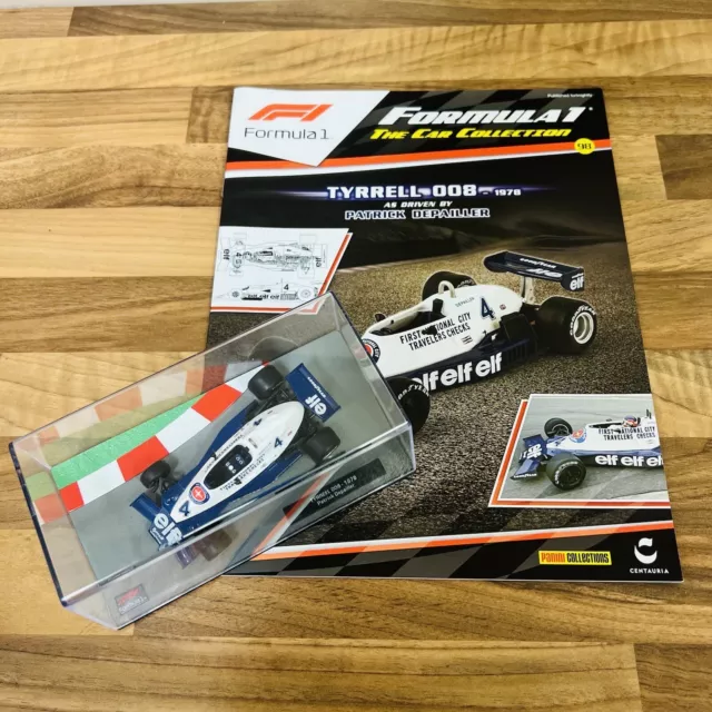 Tyrrell 008 1978 Patrick Depailler Formel 1 Autosammlung Magazin + Auto #98