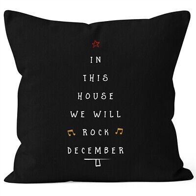 Federa in this House We Will Rock December NATALE REGALO 40x40