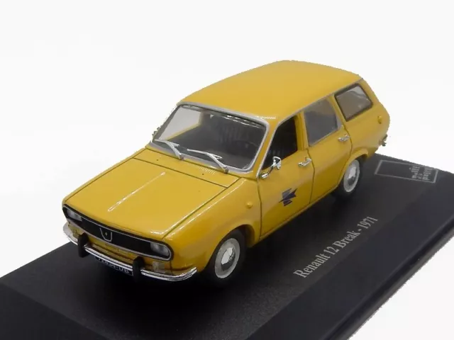 Renault 12 break 1971 PTT UNIVERSAL HOBBIES/ATLAS