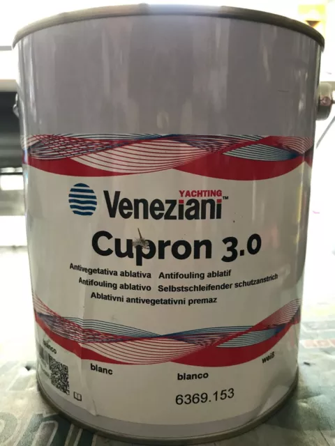 Antivegetativa Veneziani Cupron 3.0 Bianca 2,5 lt