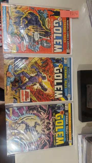 Strange Tales Lot #s 174, 176, And 177