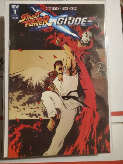 Street Fighter X Gijoe    #1 Idw Nm Ind1