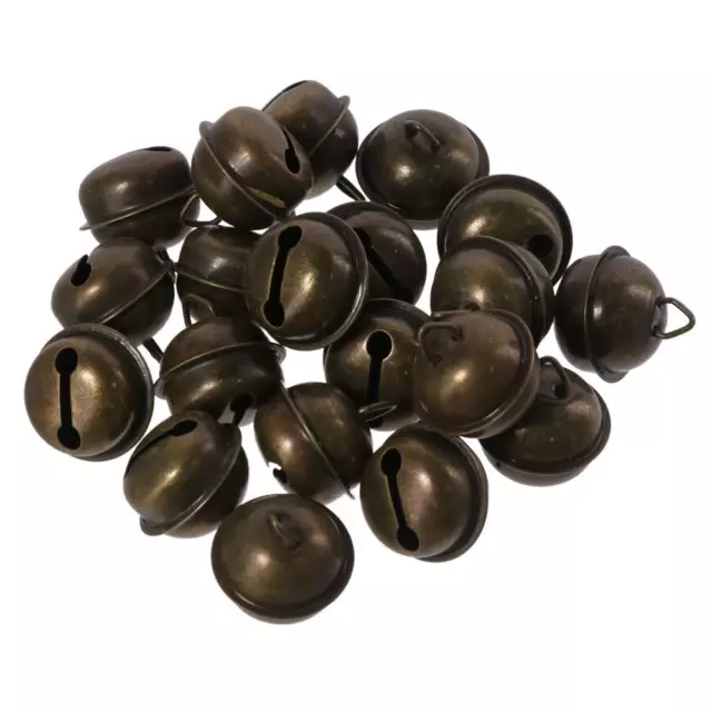 20Pcs 22mm Bells Steel Bell Small Bell Jingle Bell  for Christmas