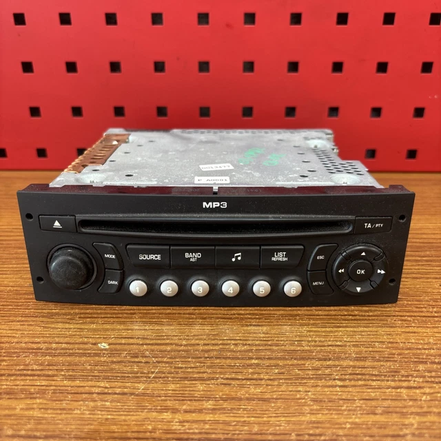 96643698xt Auto Radio Cd Poste Citroën C3 1 Phase 2