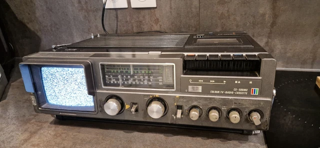 Radio Cassette Vintage Antigua Am/fm Mp3 Sd Usb 220v A Pilas | Cuotas