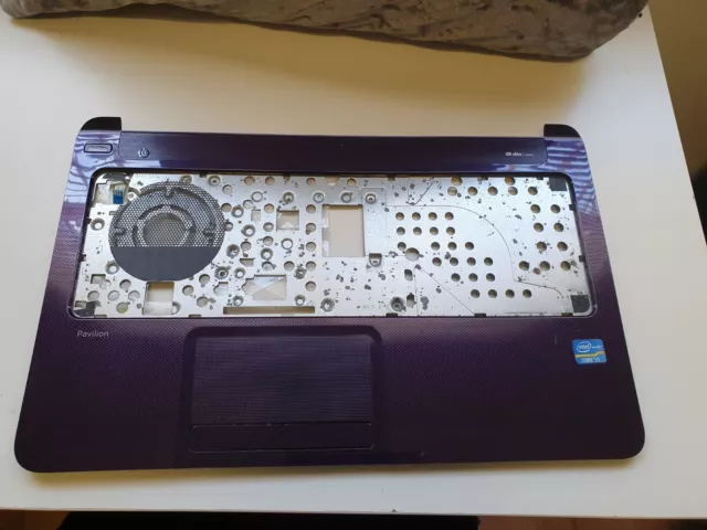 HP Pavilion 15-N Series Genuine Laptop Palmrest Touchpad Purple EAU86001080