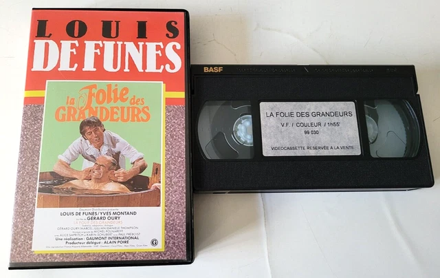 LA FOLIE DES Grandeurs - VHS - VF - Louis De Funes EUR 3,90 - PicClick FR