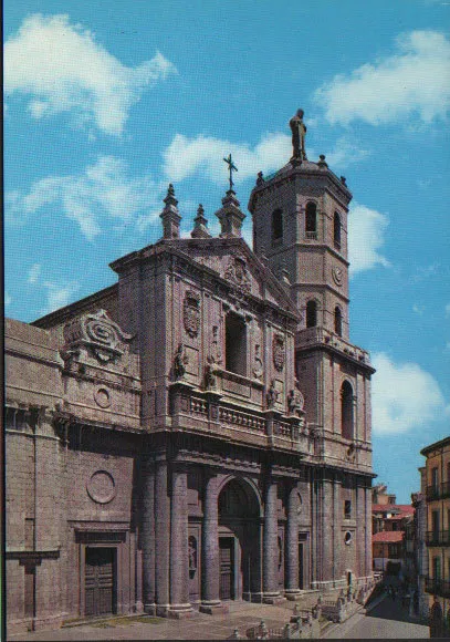 Antigua Postal Valladolid Fachada Catedral Castilla Y Leon Postcard      Cc01513