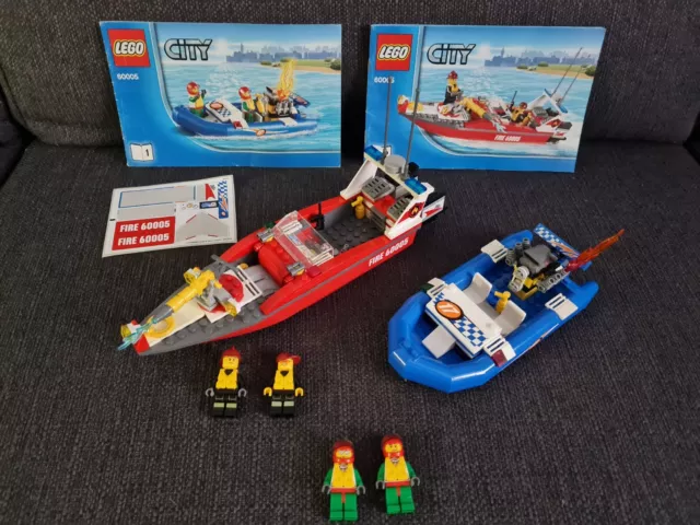 Lego - City - 60005 - Feuerwehr Boot