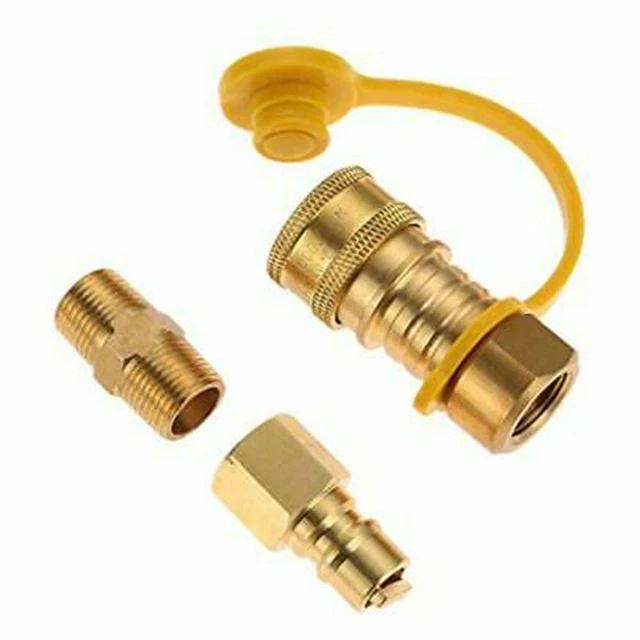 Pièces Gaz Naturel Rapide Connecteur Propane Pièce de Rechange 1 Set Durable