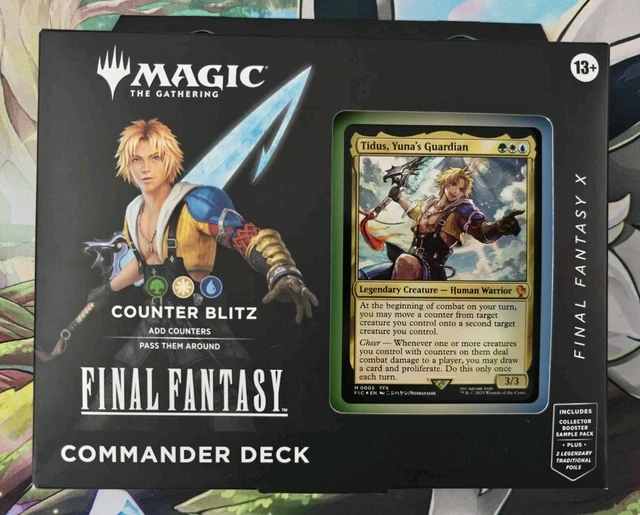 MAGIC THE GATHERING: Final Fantasy Counter Blitz Commander Deck Sealed ...