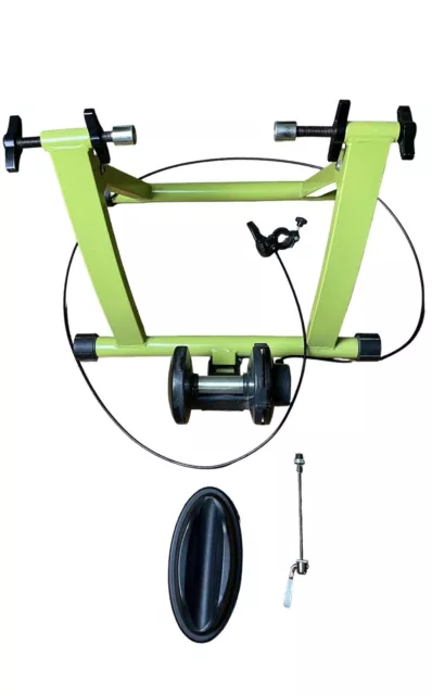 Pre-Owned Foldable Magnetic Bike Trainer Resistance Stand w/Front Wheel Support