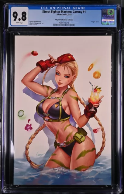 Street Fighter Masters Cammy #1 Virgin Mercado SF6 Cammy Cover NM